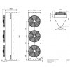Воздушная завеса Sonniger GUARD PRO 200С (без нагрева) промышленная